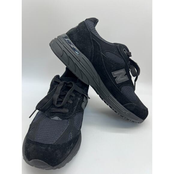 New Balance 993 MiUSA Triple Black Women’s WR993TB Shoes Size 9.5 New - Picture 14 of 16